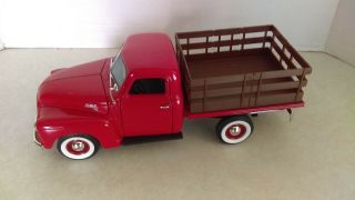 1:18 Road Signature 1950 Gmc Pick Up Truck Red Diecast