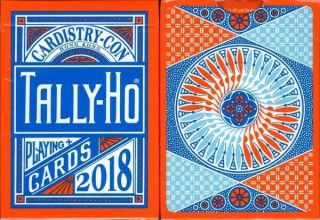 Tally - Ho Cardistry Con 2018 Edition Playing Cards - Limited/rare