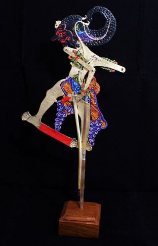 Indonesian Wayang Kulit,  Shadow Puppets,  From Mahabrata Epic Story,  Bhima