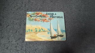Rare Vintage Africa Angola Roadmap W/ Images And Information