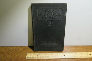 Radio Receivers And Servicing Book,  J.  G.  Aceves,  E.  E.  1934 2d Edition