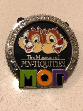 Disney Pin Museum Of Pintiquities Framed Set Completer Chip N Dale Le 75