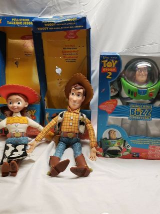 Toy Story 2 Woody,  Jessie And Buzz Lightyear