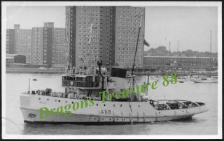R.  F.  A.  Agile (a88),  Photo,  Royal Fleet Auxiliary Confiance - Class Tug,  1959 - 1986