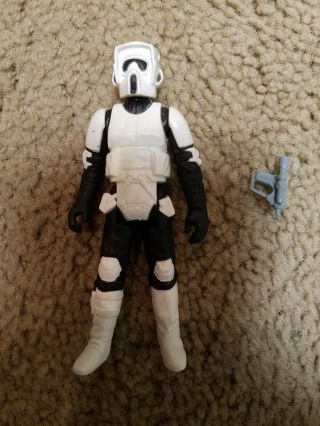Vintage Star Wars Scout Trooper Action Figure Lfl1983 Taiwan Kenner Great Cond.