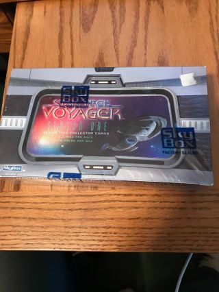 Star Trek Voyager Season 1 Series 2 Trading Card Box 36 Packs