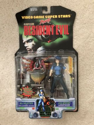 Toybiz Resident Evil Jill Valentine,  Web Spinner Figure