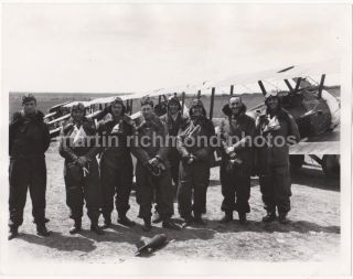 Sopwith Camels Australian Flying Corps No.  4 Squadron Large Ww1 Iwm Photo,  Ay707