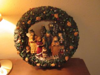 Christmas Wreath Ceramic House Of Lloyd Christmas Around The World