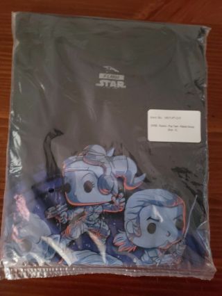 Funko Pop Star Wars Rebels T - Shirt Xl.  Smugglers Bounty Exclusive