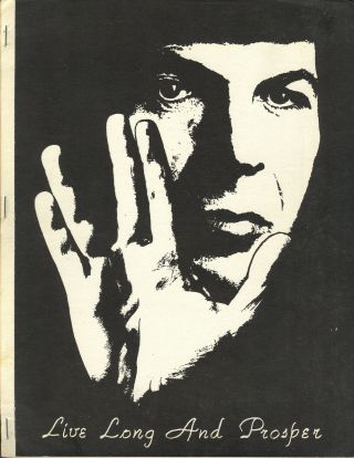 Star Trek Fanzine The Leonard Nimoy Association Of Fans 1975 Yearbook