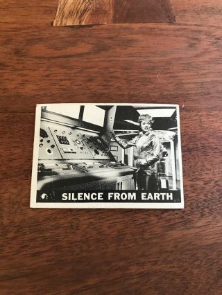 1966 Topps Lost In Space - 8 “silence From Earth”