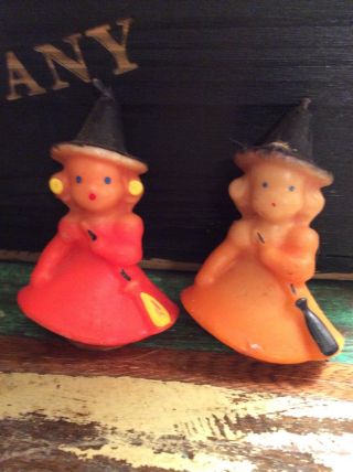 Vintage Hurley Witch Candles