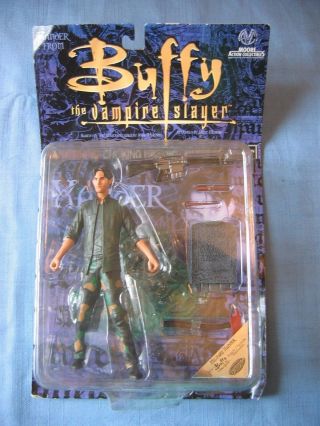 2000 Buffy The Vampire Slayer Xander Figurine Moore Action Collectible