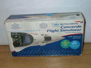 RYO British Airways Concorde Flight Simulator LCD Game.  & Instructions 7