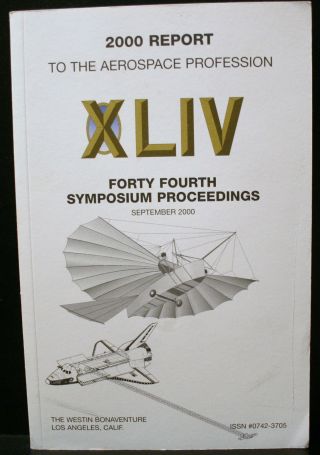 Setp,  The Society Of Experimental Test Pilots,  Symposium,  Xliv 2000,  Aerospace
