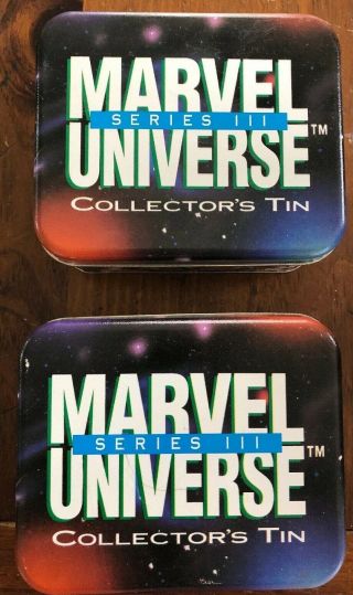 2 Marvel Universe Series 3 Set 1 - 200 With Collector 
