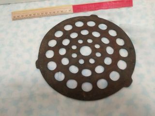 Wagner Ware Marked 1402 T 8 " Cast Iron Round For Skillet.  Trivet