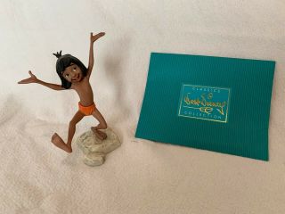 Wdcc Jungle Book Mowgli Mancub 30th Anniversary Music Stand Back Stamp