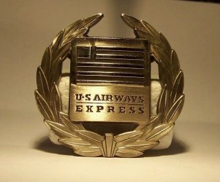 Us Airways Express Pilot Hat Badge Type Iv