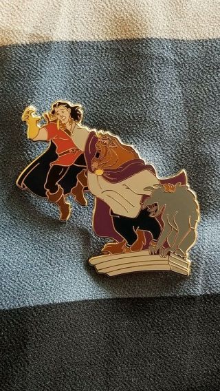 Disney Pin Beast And Gaston