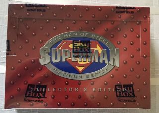 1994 Skybox Superman Platinum Series Collector 