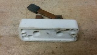 Ceramic SPDT Knife Switch - Old Vintage Ham Radio Tube Transmitter Receiver 2