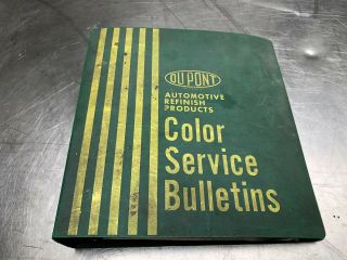 Dupont Color Chevy Ford Mopar Book Domestic Import Paint Chip Color 1970s 1960s