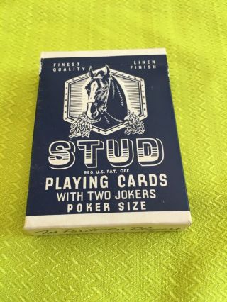 Stud Poker Playing Cards Walgreen 