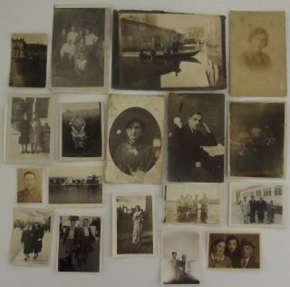 Judaica Lithuania Vilnius Jewry 18 Real Old Photos & Postcards Sharphan Family