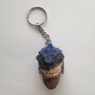 Godzilla Head Killer Key Chain 1998 Toho Equity Toys Rare Keychain