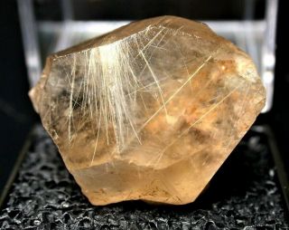 Minerals : Rutilated Quartz Crystal From Brazil