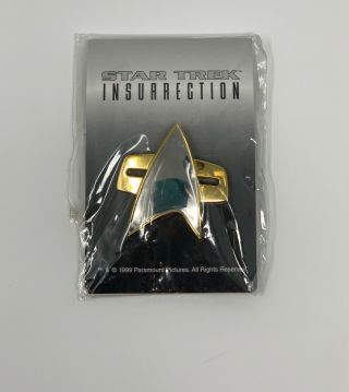 Star Trek: Insurrection Com Badge Nip