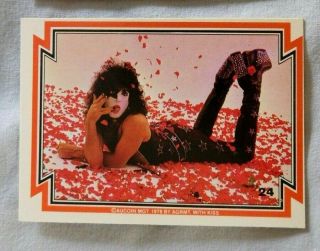 1978 Donruss Kiss Series 3 Paul Stanley Trading Card 6 Ex Rare
