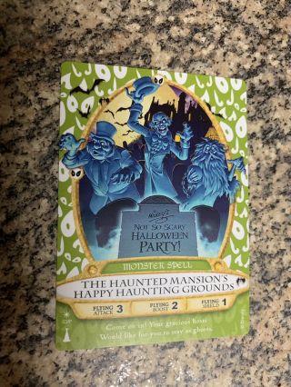 Sorcerers Of The Magic Kingdom 03/p Haunted Mansion Happy Haunting Grounds