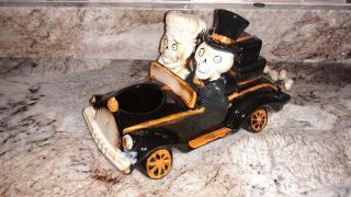 Yankee Candle Halloween Boney Wedding Car Candle Votive Holder 2