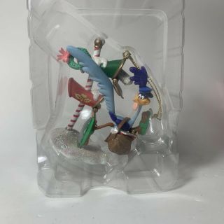 Vintage Looney Tunes The Mail Carrier Roadrunner Ornament 1996 4
