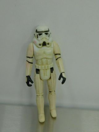 Vintage 1977 Dated Star Wars Storm Trooper Action Figure Gmf Gi China