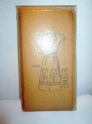 Vintage Mail Order 3764 Dress Pattern Sewing UNCUT c.  1940s COMPLETE Sz 20 B 38 2