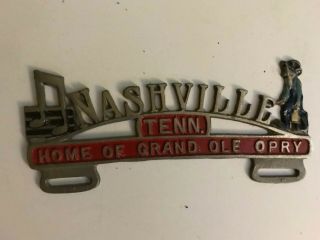 License Plate Topper From The 50 