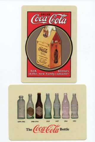 Playing Cards Swap Cards Coke Coca Cola Bottles Soda Pop