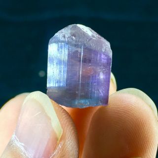 Wow 35 C.  T Top Quality Damage Terminated Rubilite Color Tourmaline Crystal