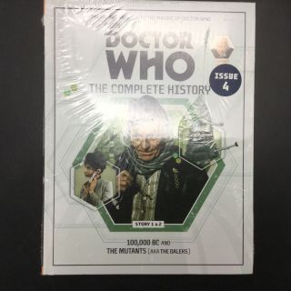Doctor Who : The Complete History Issue 4 - Story 1 & 2 Bbc Book