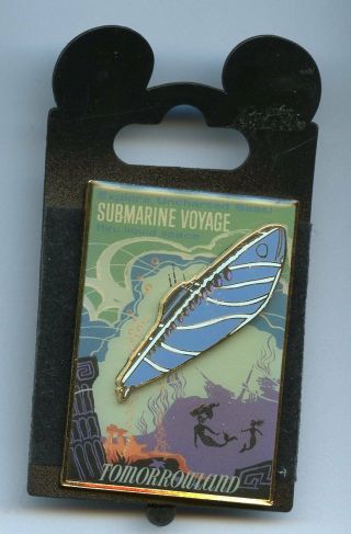 Wdi Disney Imagineering Submarine Voyage Tomorrowland Attraction Poster Cast Pin