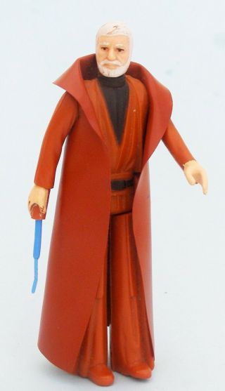 Star Wars Obi - Wan Kenobi Action Figure Vintage Kenner 1977