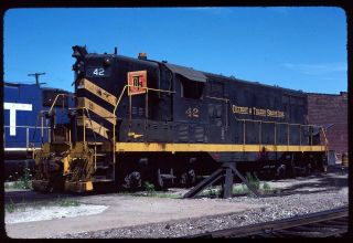 Rail Slide - Dts Detroit & Toledo Shore Line 42 Toledo Oh 7 - 10 - 1981