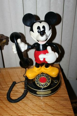 Mickey Mouse Talking/animated Telephone 1998