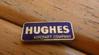 Hughes Aircraft Company Small Rectangular Pin