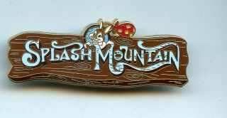 Wdi Disney Lapel Series Splash Mountain Logo Brer Rabbit Cast Le 300 Pin