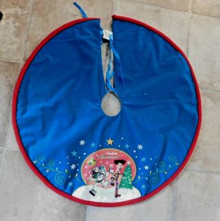 Disney Toy Story 22 Inch Christmas Holiday Tree Skirt Home Decoration